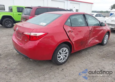 2018 Toyota Corolla Le из США, поврежденный, VIN 5YFBURHE4JP750297